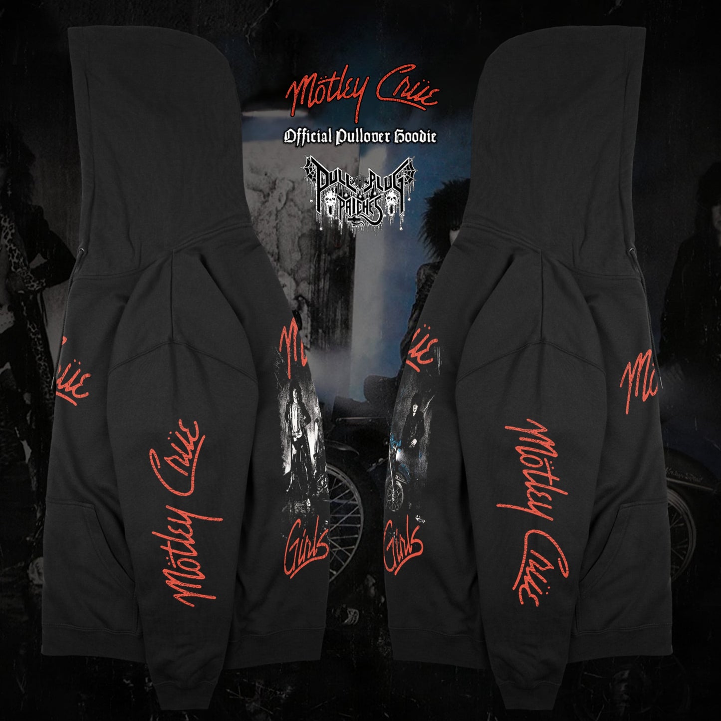 Motley Crue - Girls, Girls, Girls - Pullover Hoodie