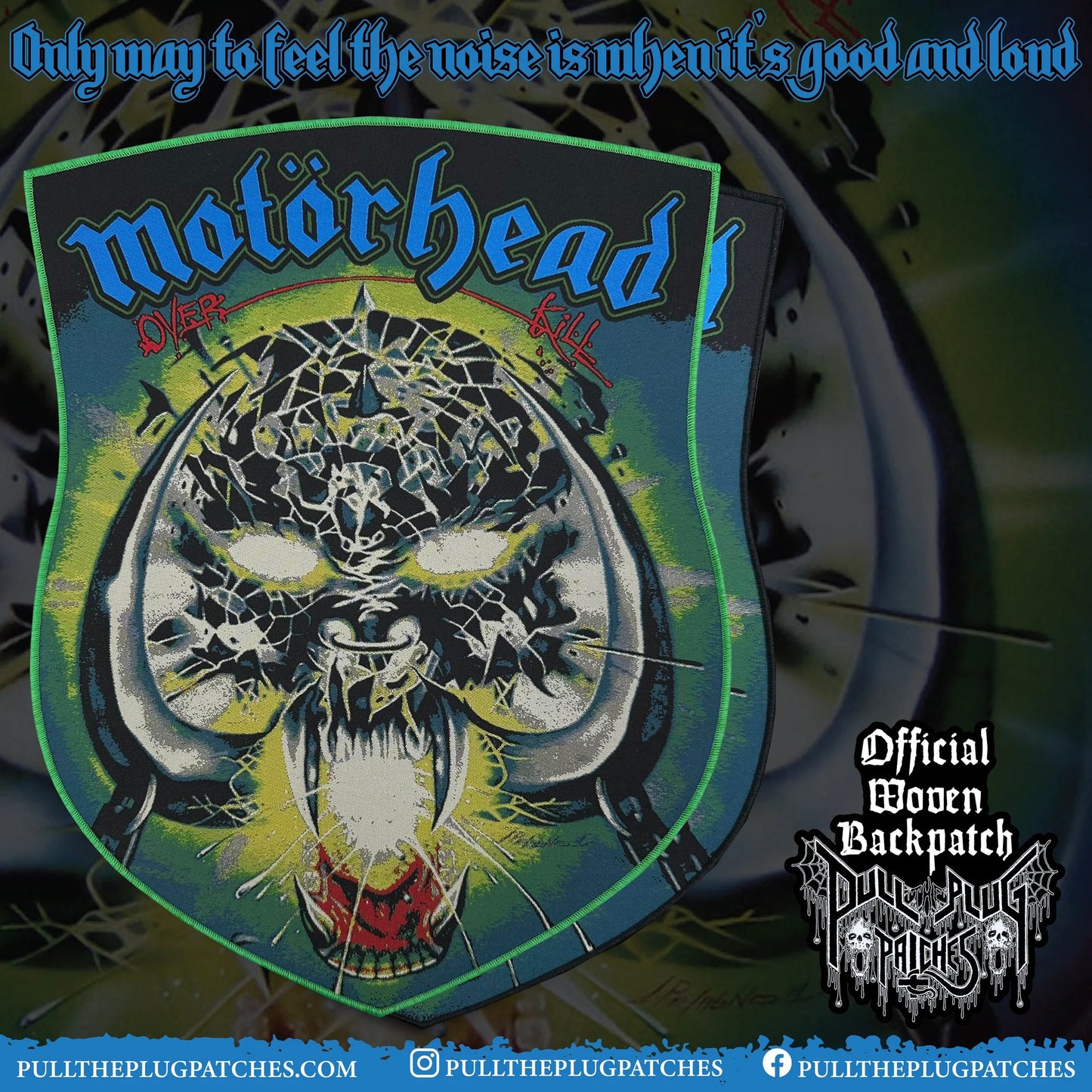 Motorhead - Overkill - Backpatch