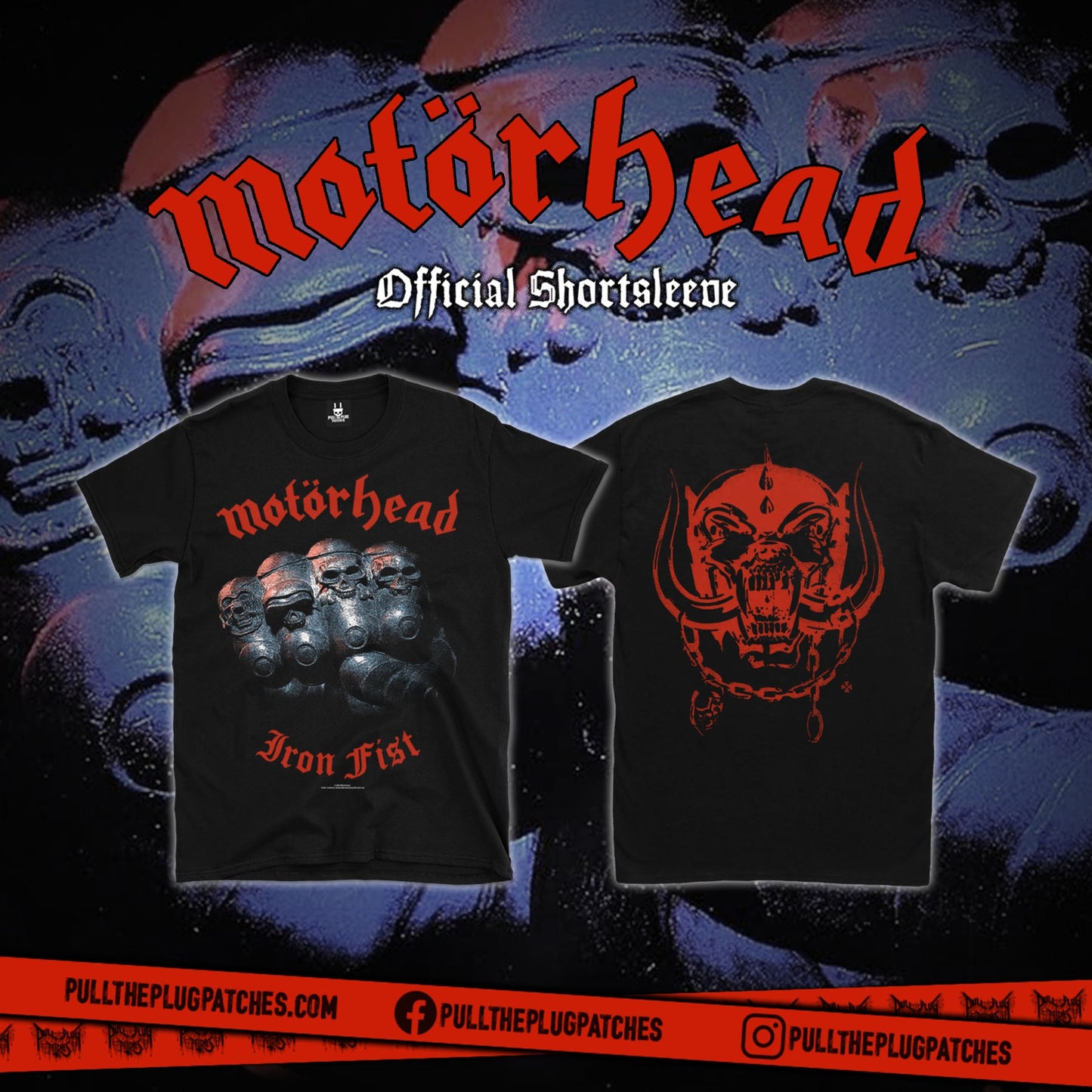 Motorhead - Iron Fist - Shortsleeve Shirt