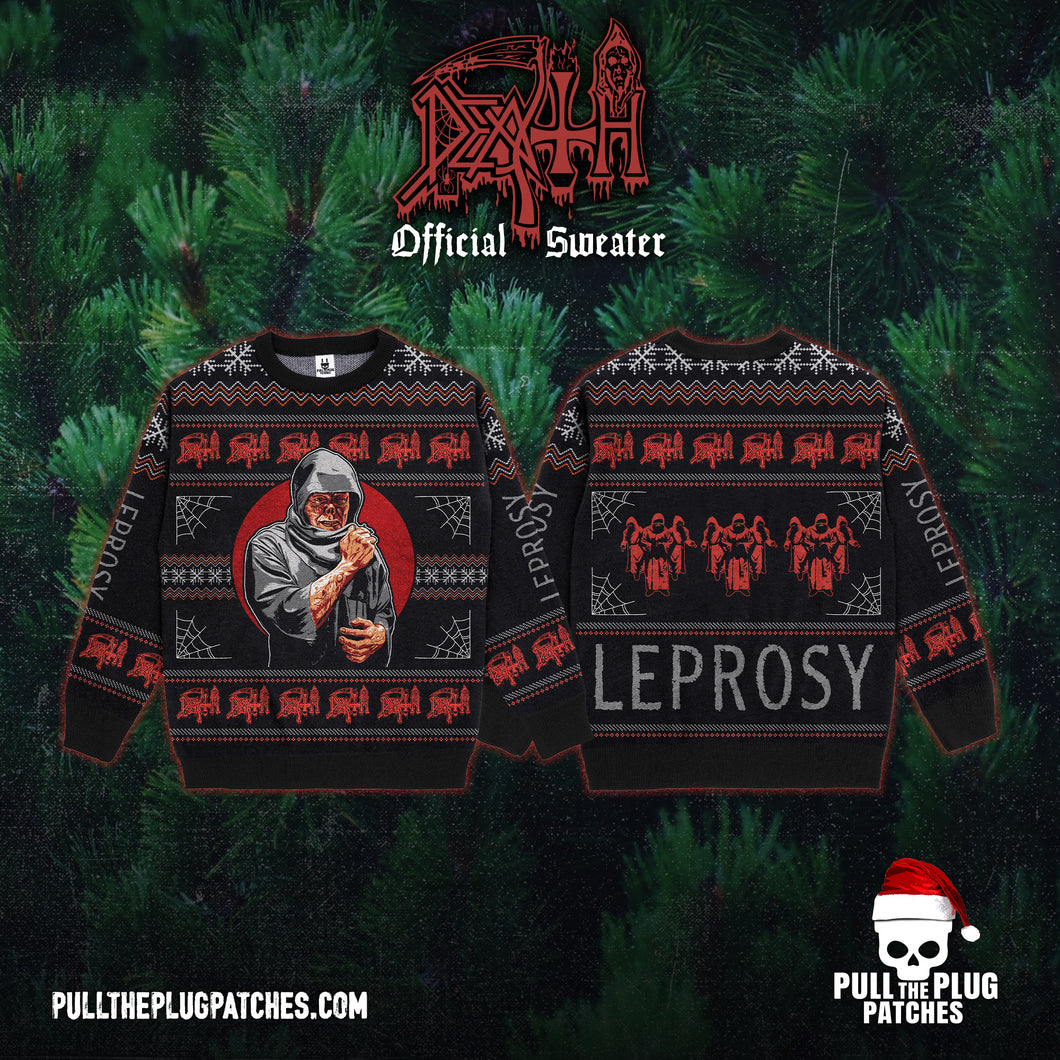 Death - Leprosy - Christmas Sweater