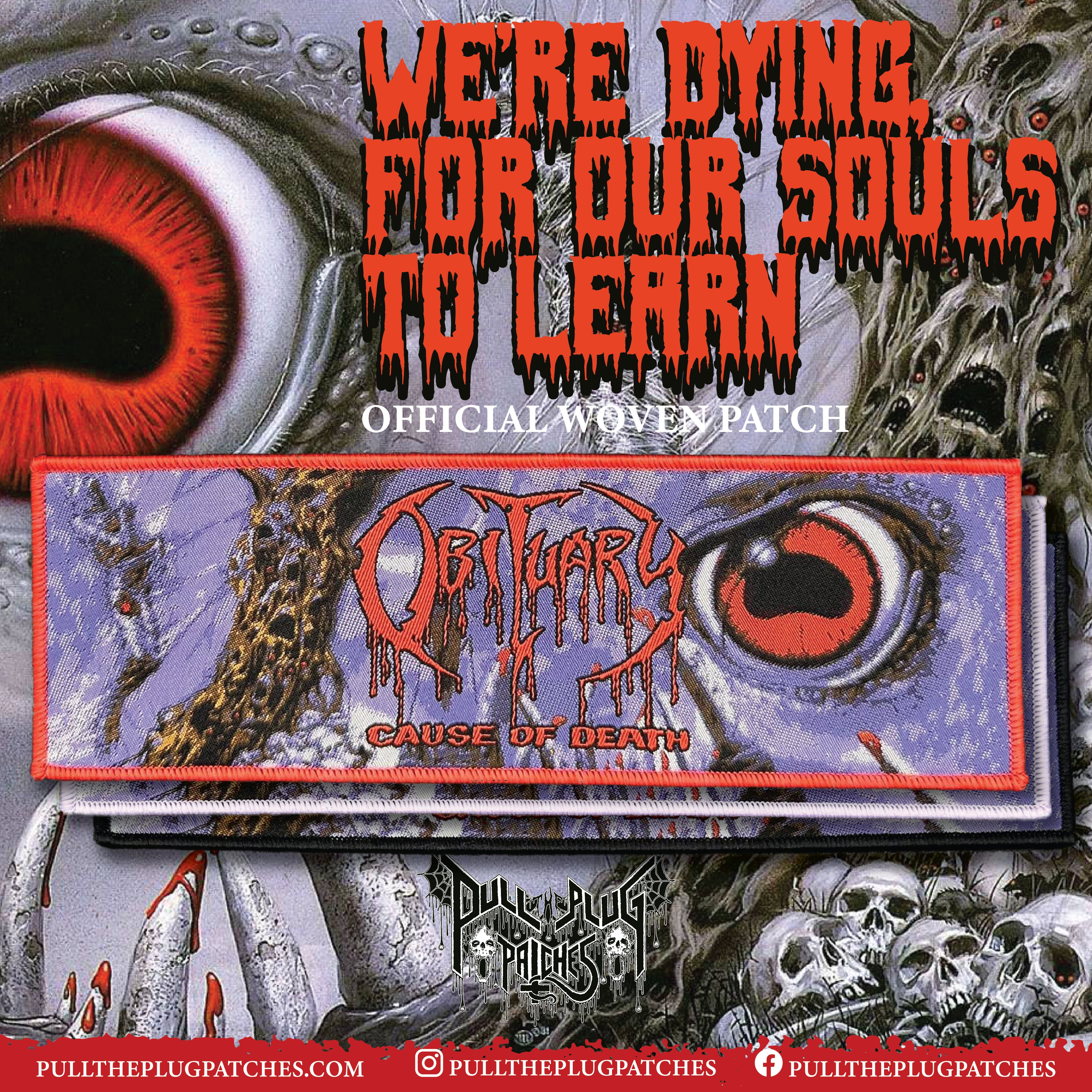 Obituary - Cause of Death - Strip Patch – Pull The Plug