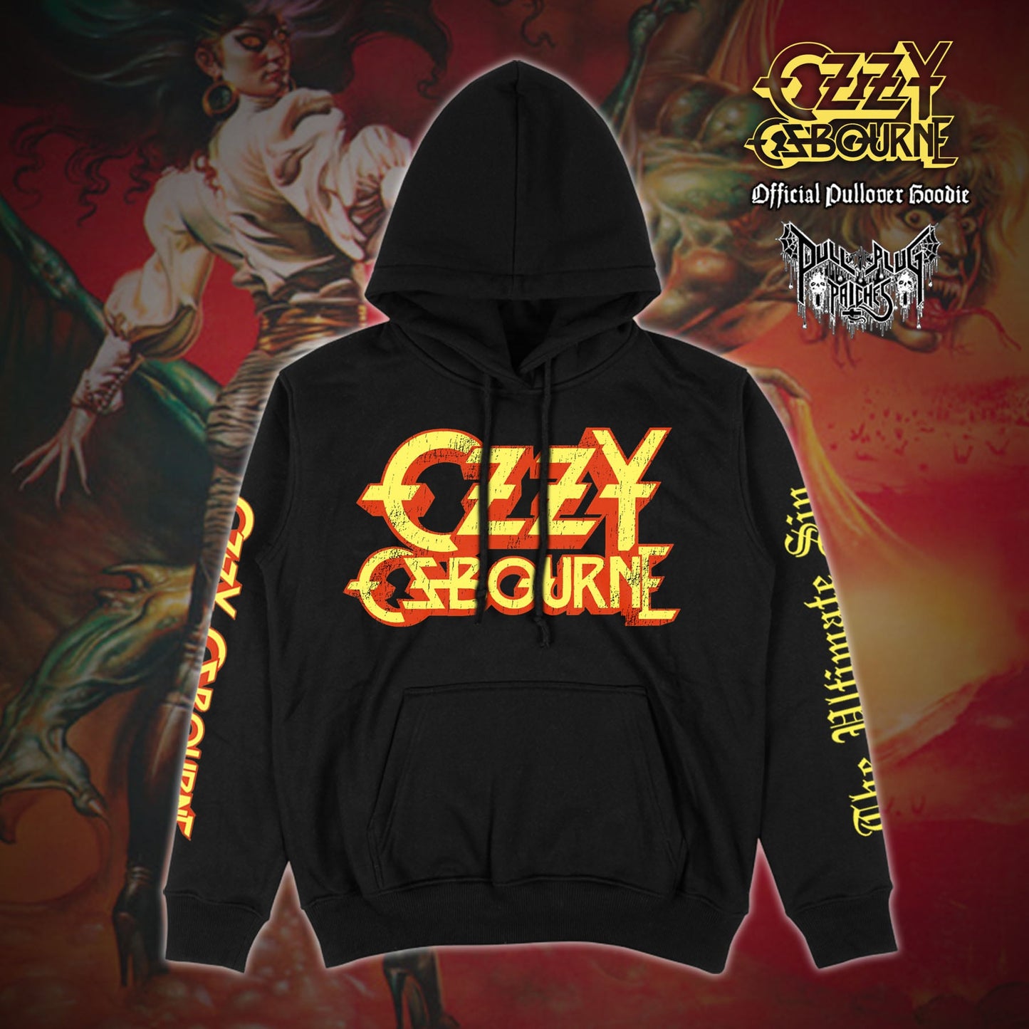 Ozzy Osbourne - The Ultimate Sin - Pullover Hoodie