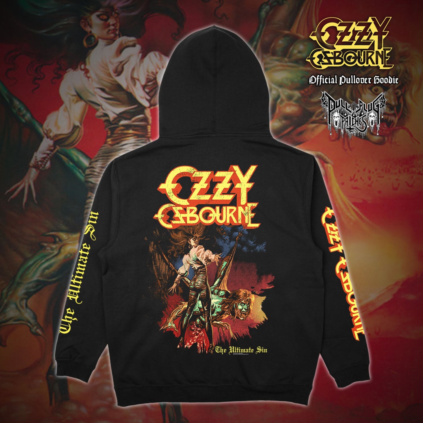 Ozzy Osbourne - The Ultimate Sin - Pullover Hoodie