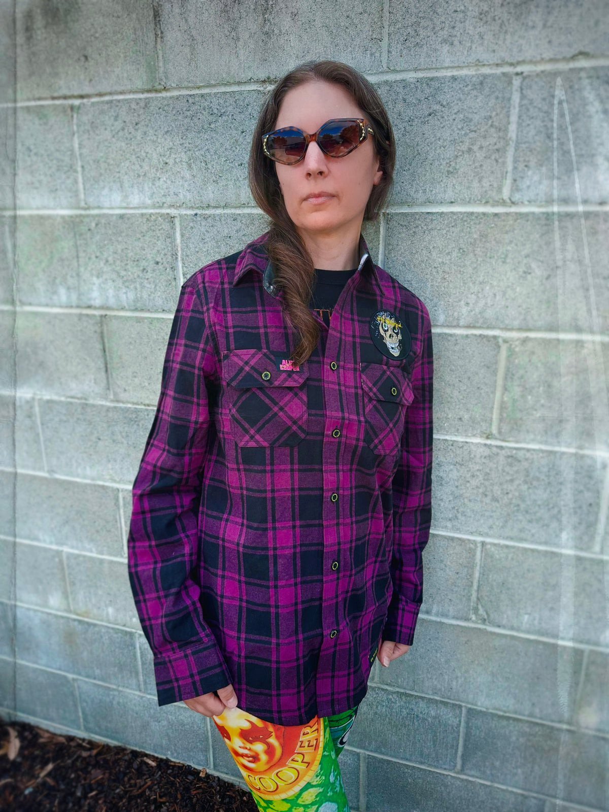 Alice Cooper - Hey Stoopid - Flannel Shirt