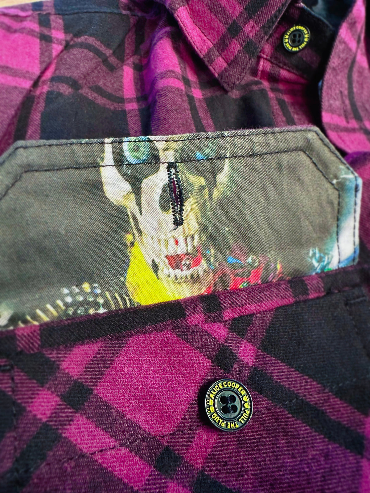 Alice Cooper - Hey Stoopid - Flannel Shirt