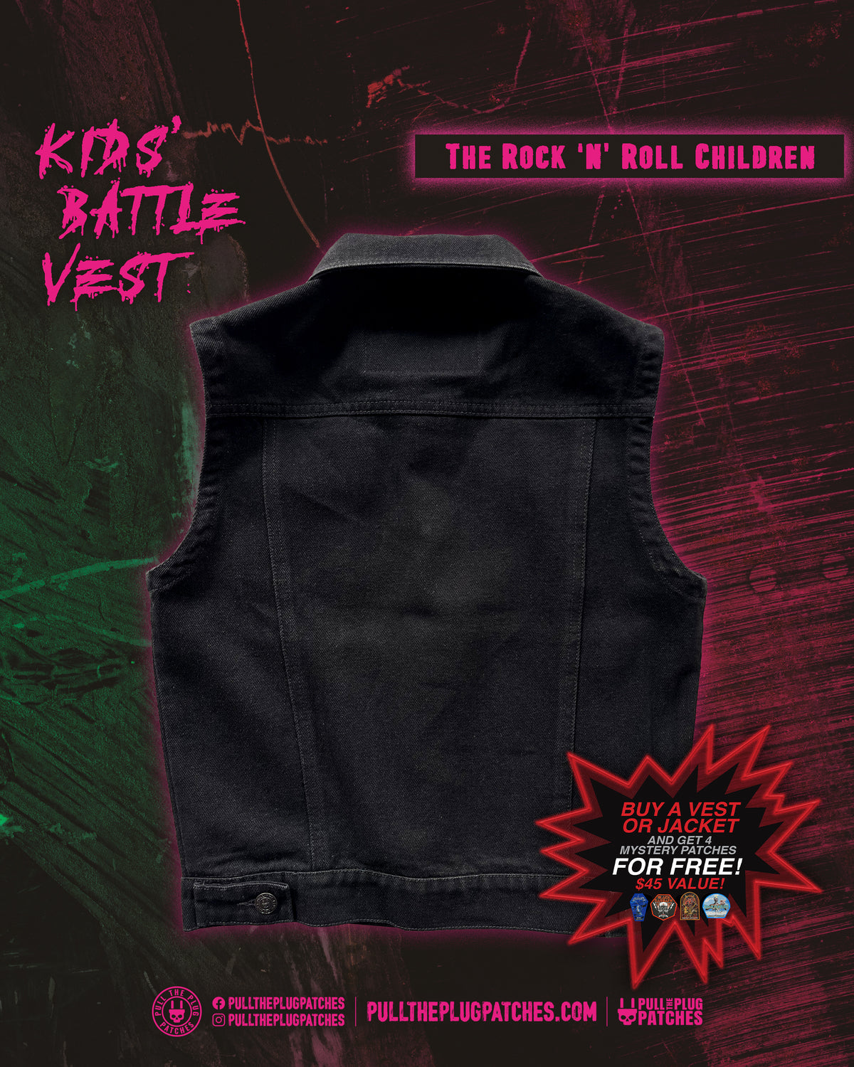 The Rock N Roll Children - Kids Vest
