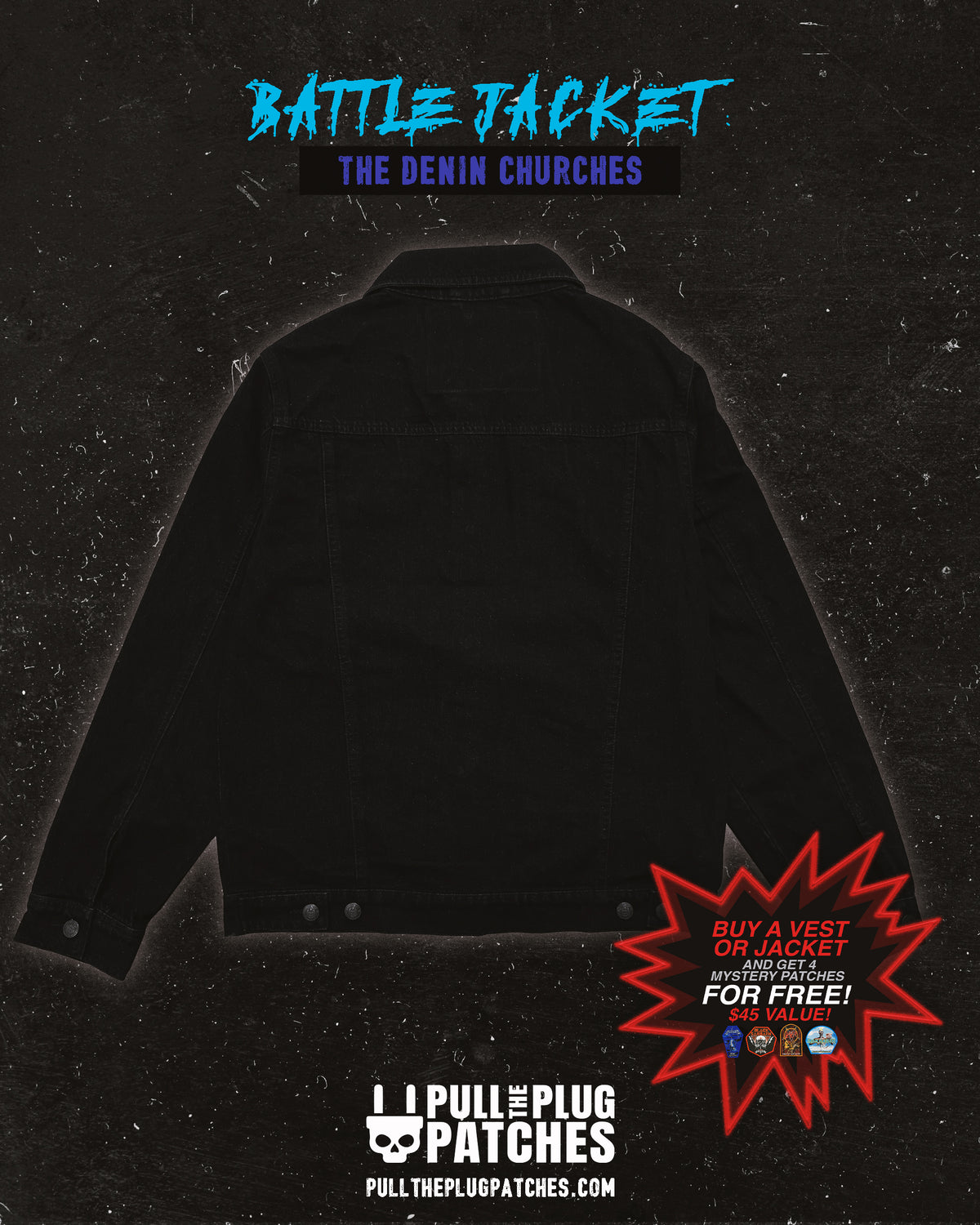 The Denim Churches - Black Jacket