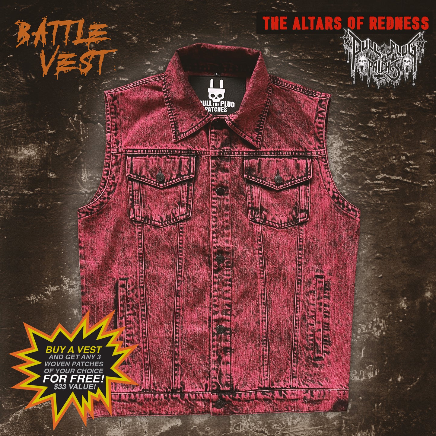 The Altars Of Redness - Vest