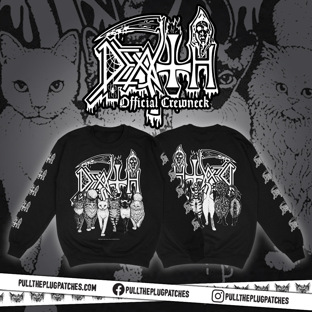 Death - Kittens - Crewneck Sweater