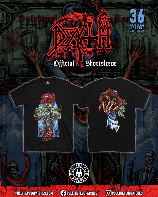 Death - Spiritual Healing x Exclusive Noah Cutter Meihoff Art - Shortsleeve Shirt (Limited Edition)