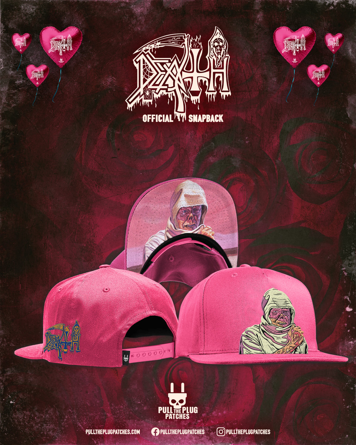 Death - Pink Leprosy - Snapback Hat