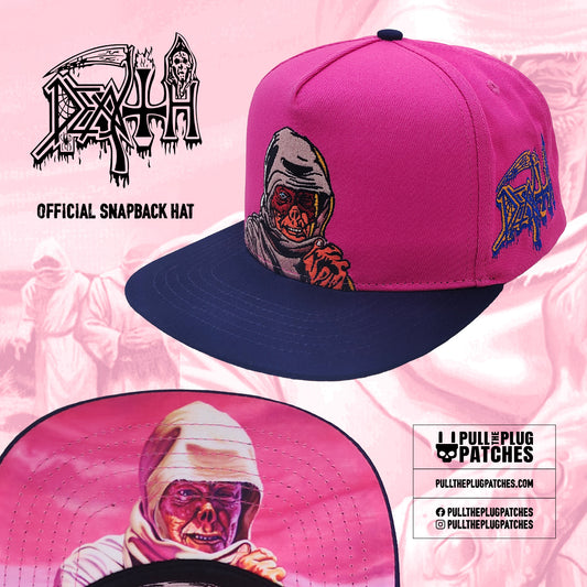 Death - Leprosy - Snapback Hat - Pink