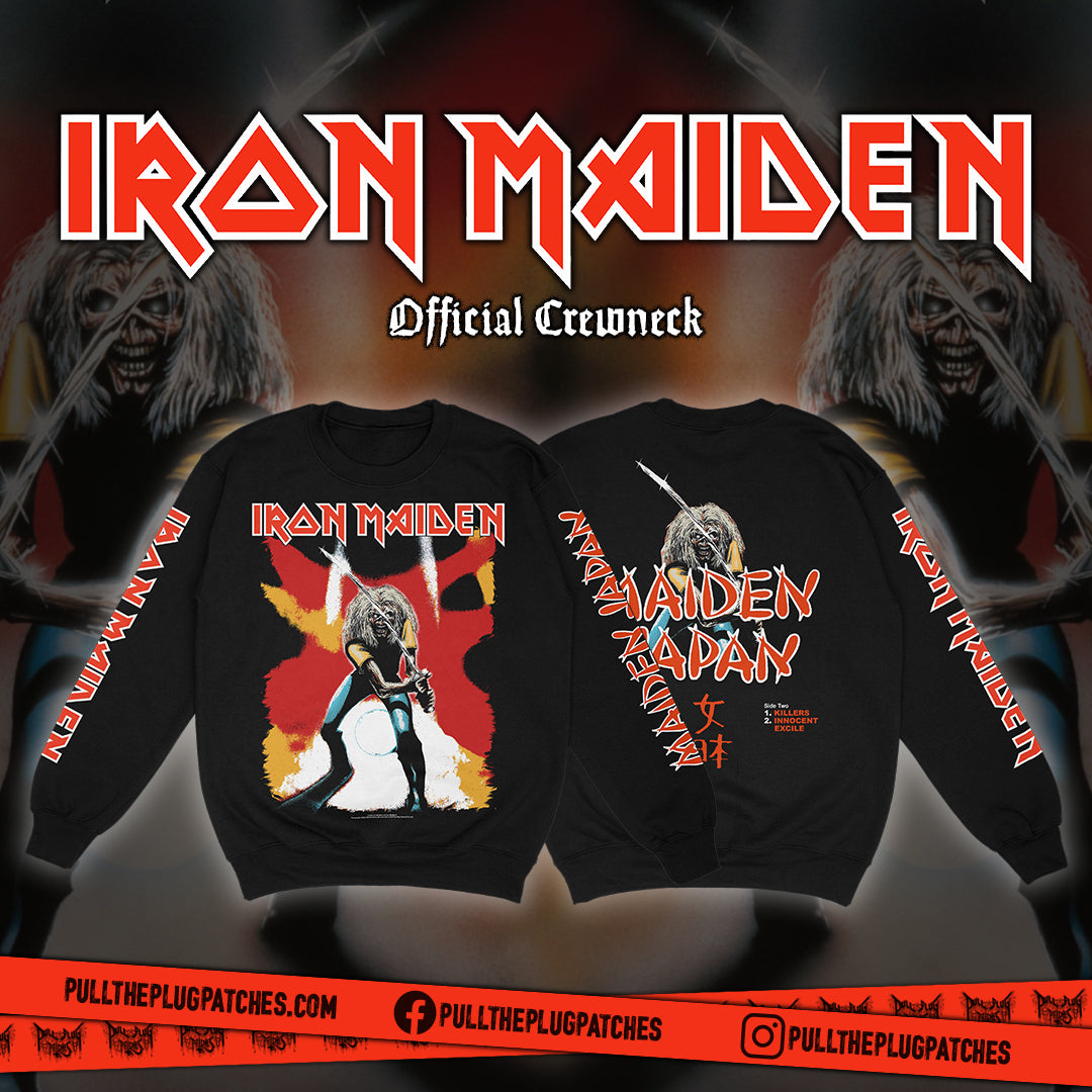 Iron Maiden - Maiden Japan - Crewneck Sweater