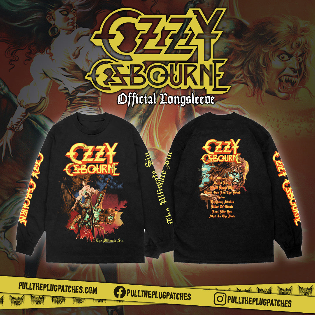 Ozzy Osbourne - The Ultimate Sin - Longsleeve Shirt