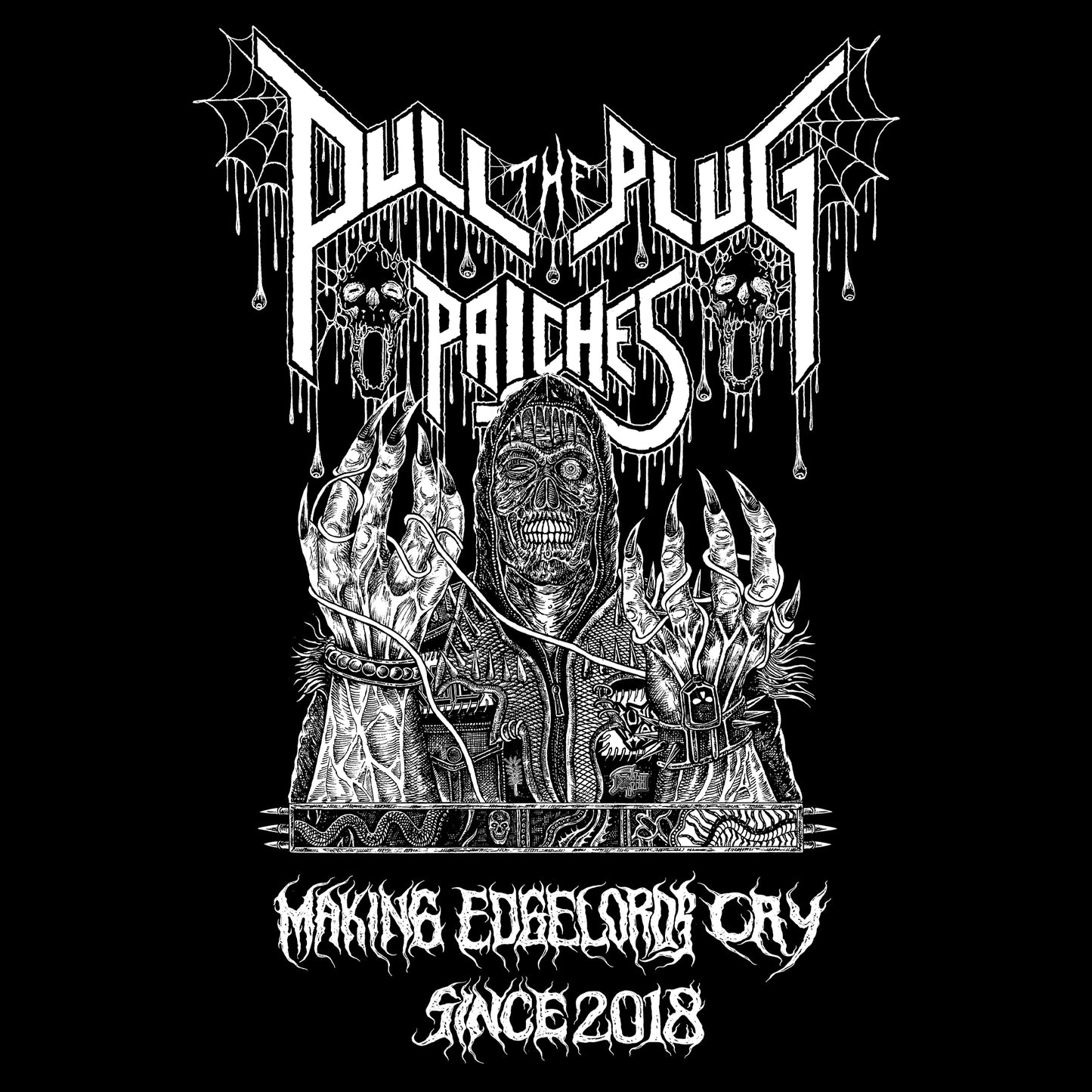 Pull The Plug Patches - Making Edgelords Cry Since 2018 - Shortsleeve Shirt