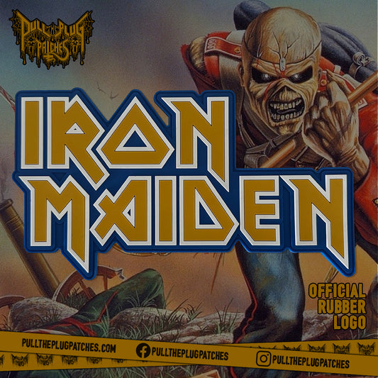 Iron Maiden - Trooper - Rubber Logo Patch