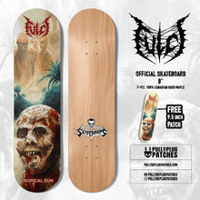 Load image into Gallery viewer, Fulci - Tropical Sun - Skateboard
