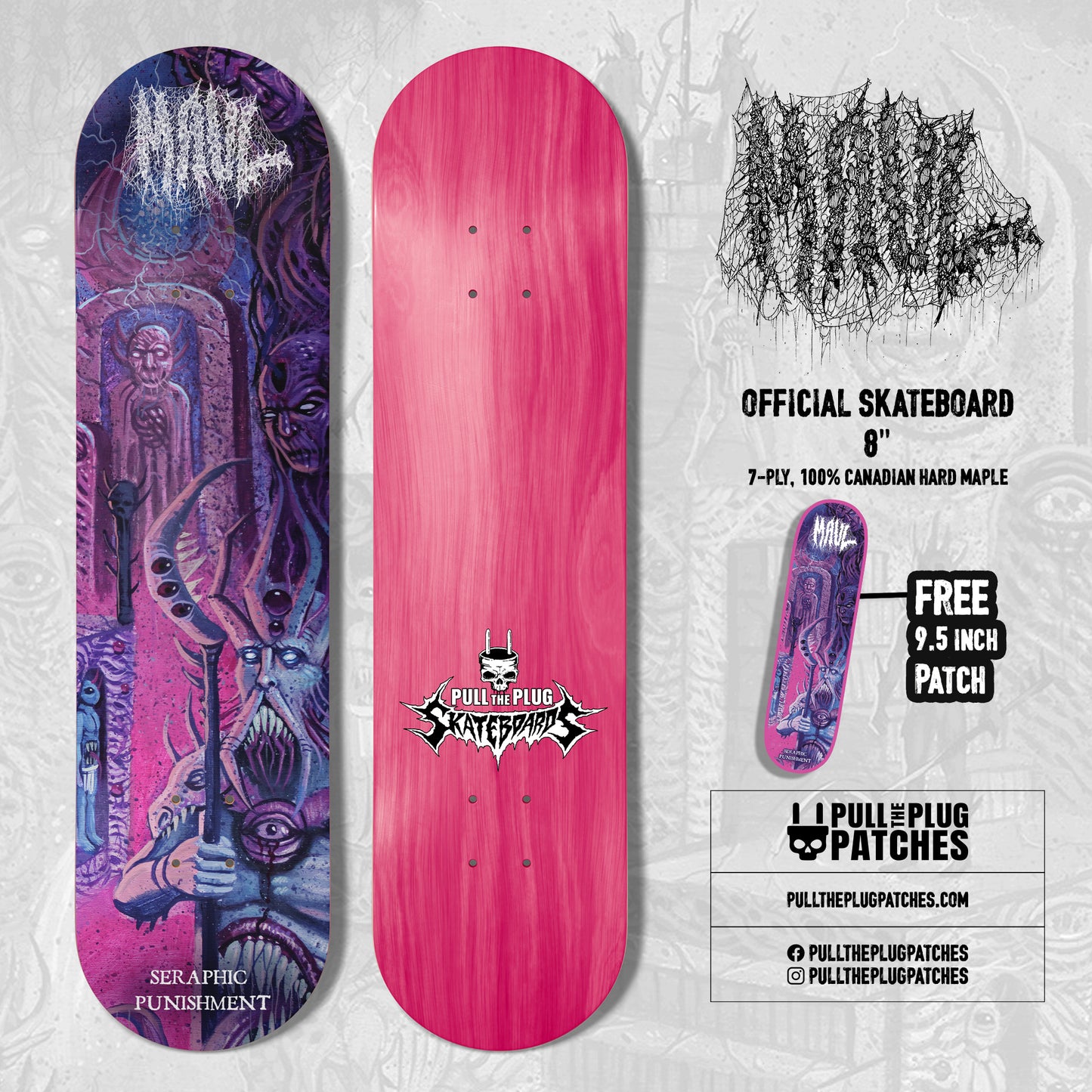 Maul - Seraphic Punishment - Skateboard