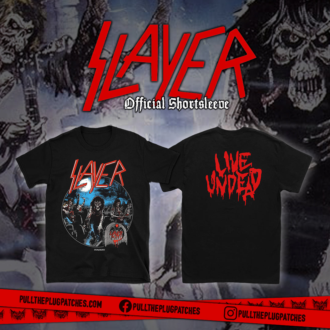 Slayer - Live Undead - Shortsleeve Shirt