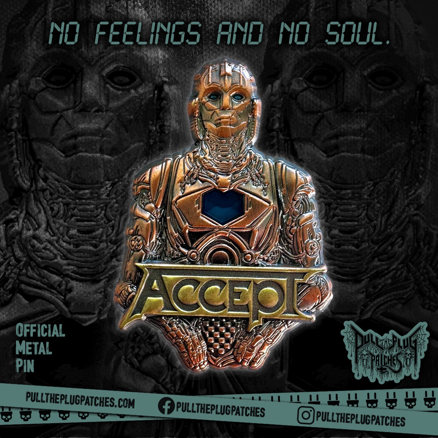 Accept - Humanoid - Pin