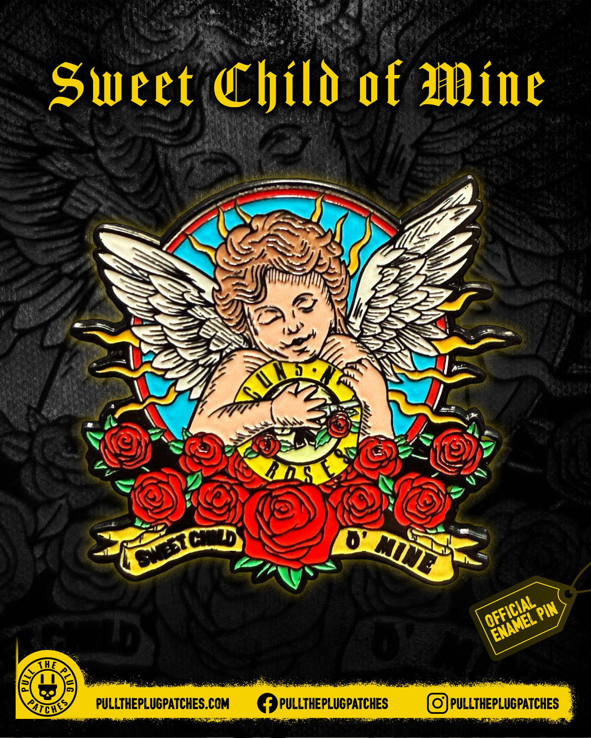 Guns N Roses - Sweet Child O Mine - Pin