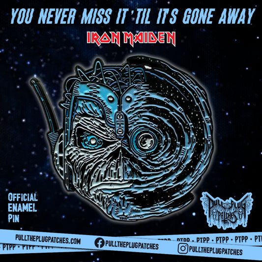 Iron Maiden - Wasted Years - Pin