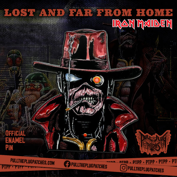 Iron Maiden - Stranger In A Strange Land - Pin – Pull The Plug