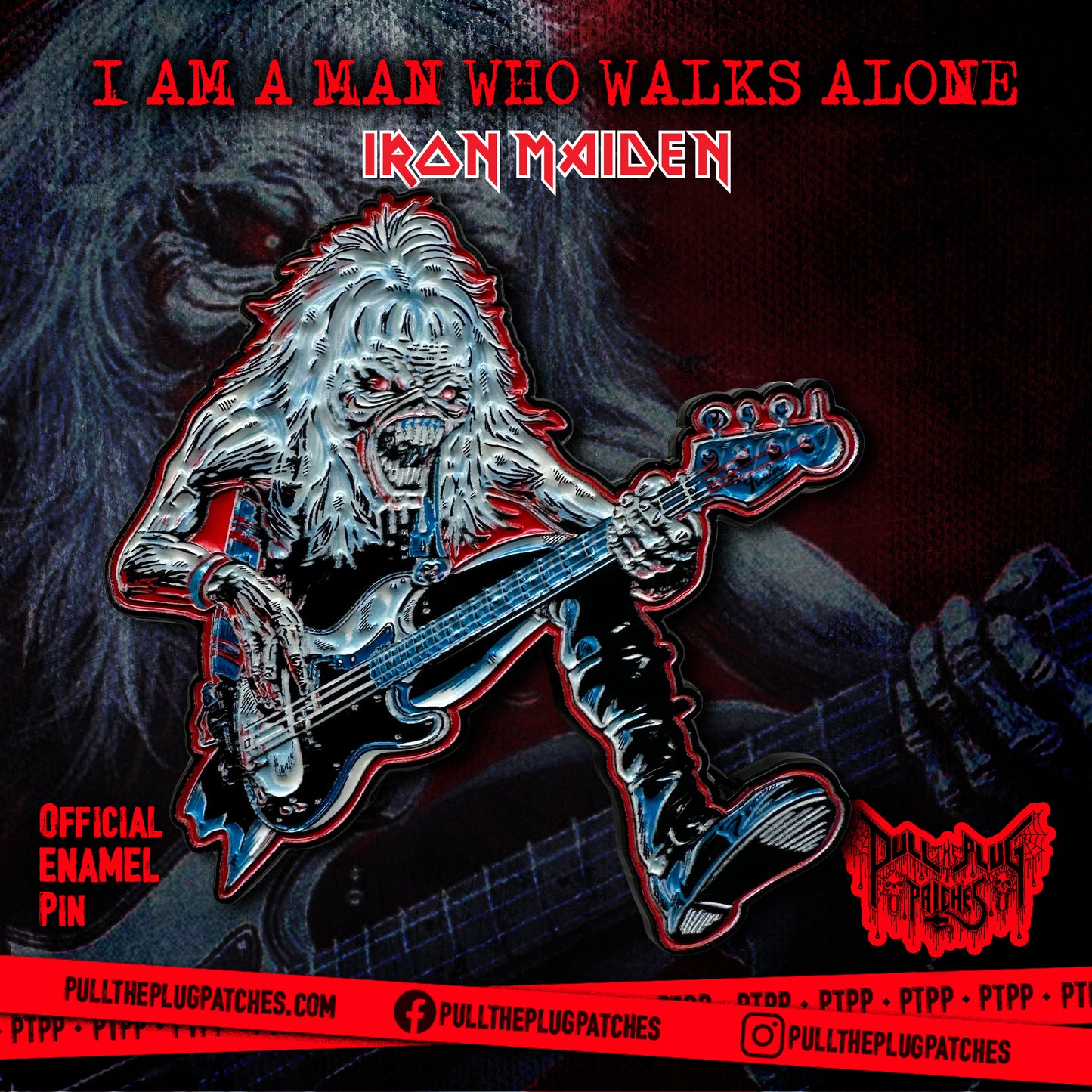 Iron Maiden - Fear Of The Dark Live - Pin