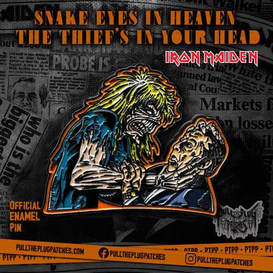 Iron Maiden - Be Quick Or Be Dead - Pin