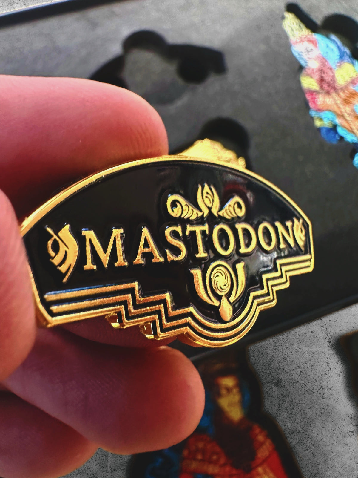 Mastodon - Crack The Skye - Tin Box Pin Set