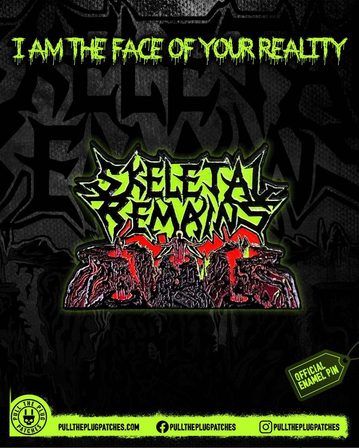 Skeletal Remains - Fragments of the Ageless - Pin