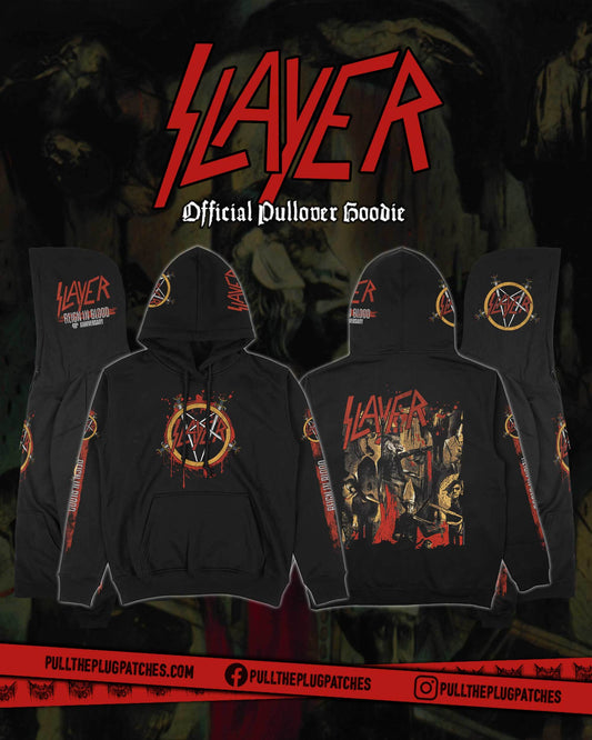 Slayer - Reign In Blood 40th Anniversary - Deluxe Pullover Hoodie (Limited Edition)