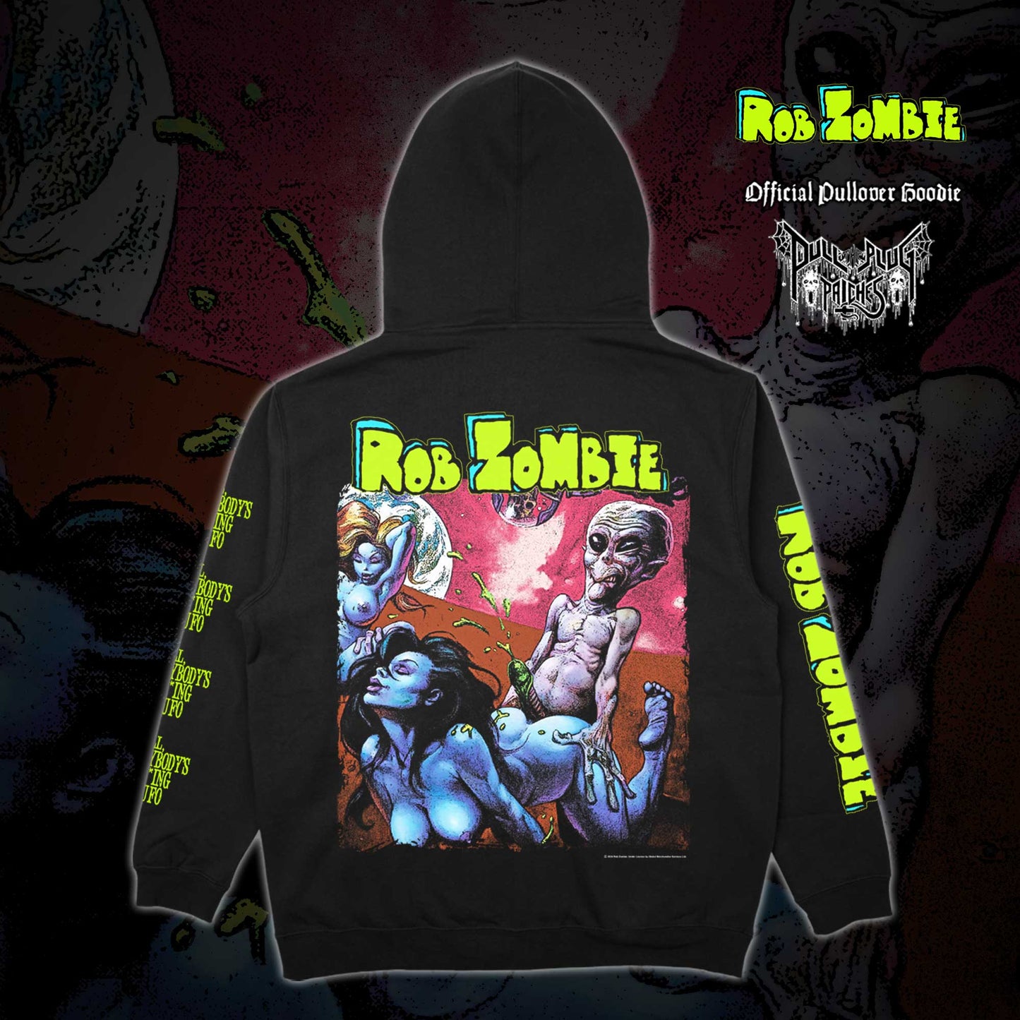 Rob Zombie - Well, Everybody's Fucking in a U.F.O. - Pullover Hoodie