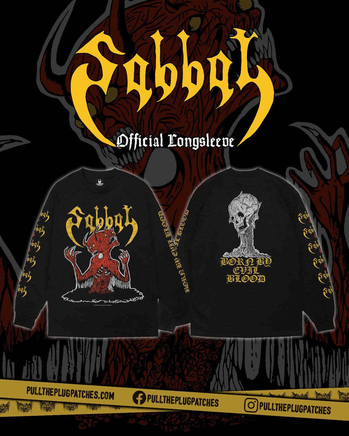 Sabbat - Born By Evil Blood - Longsleeve Shirt