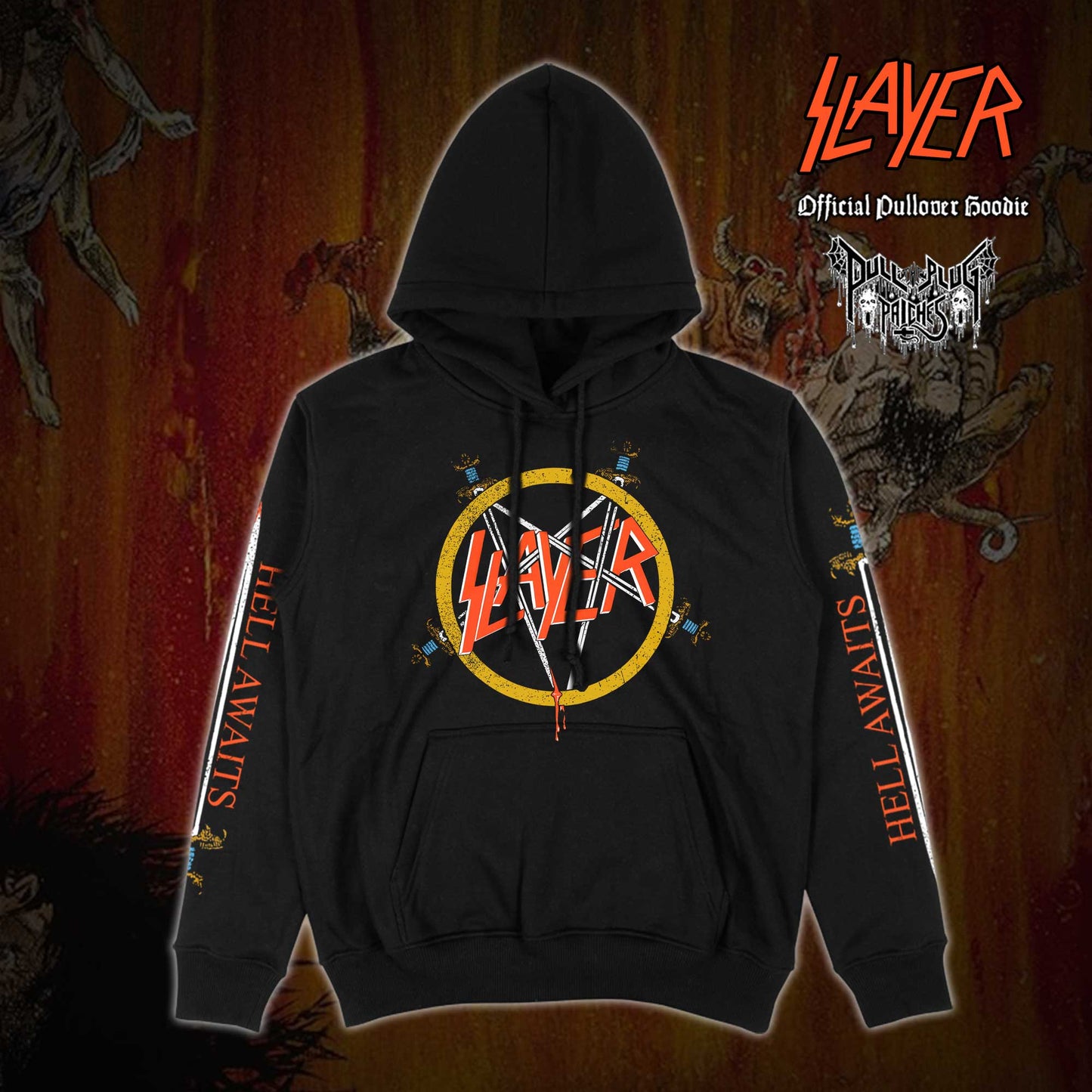 Slayer - Hell Awaits - Pullover Hoodie