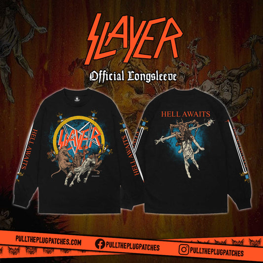 Slayer - Hell Awaits - Longsleeve Shirt