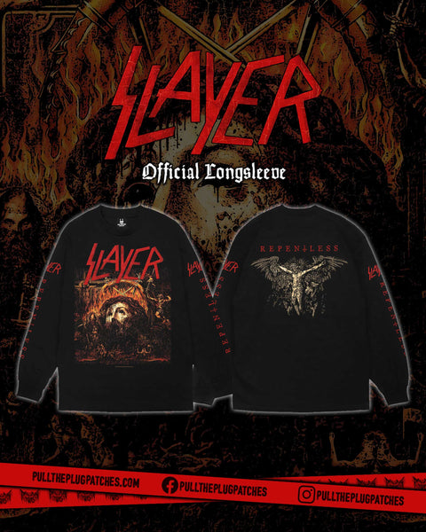 Slayer - Repentless - Longsleeve Shirt – Pull The Plug