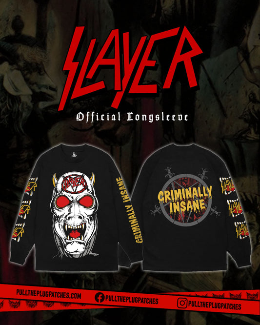 Slayer - Criminally Insane - Longsleeve Shirt