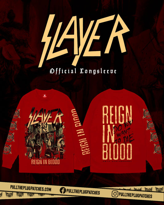 Slayer - Reign In Blood Red - Longsleeve Shirt (Limited Edition)