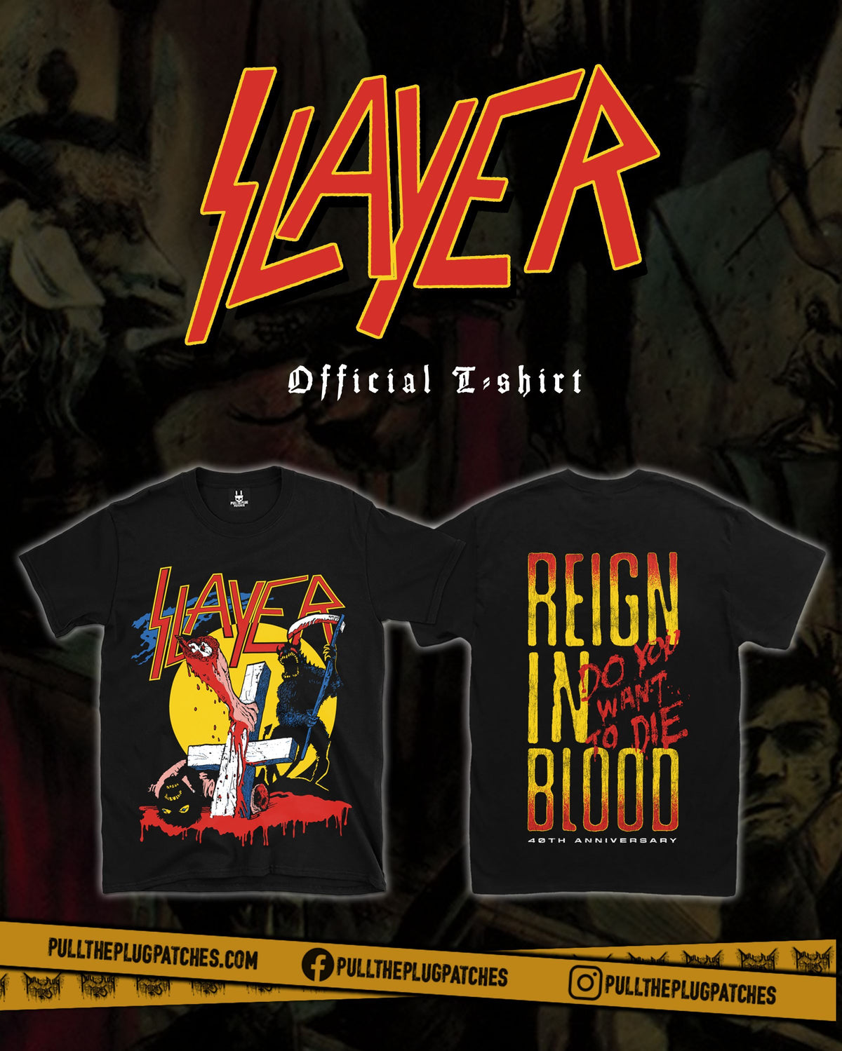 Slayer - Do You Want To Die? - Shortsleeve Shirt (Limited Edition)