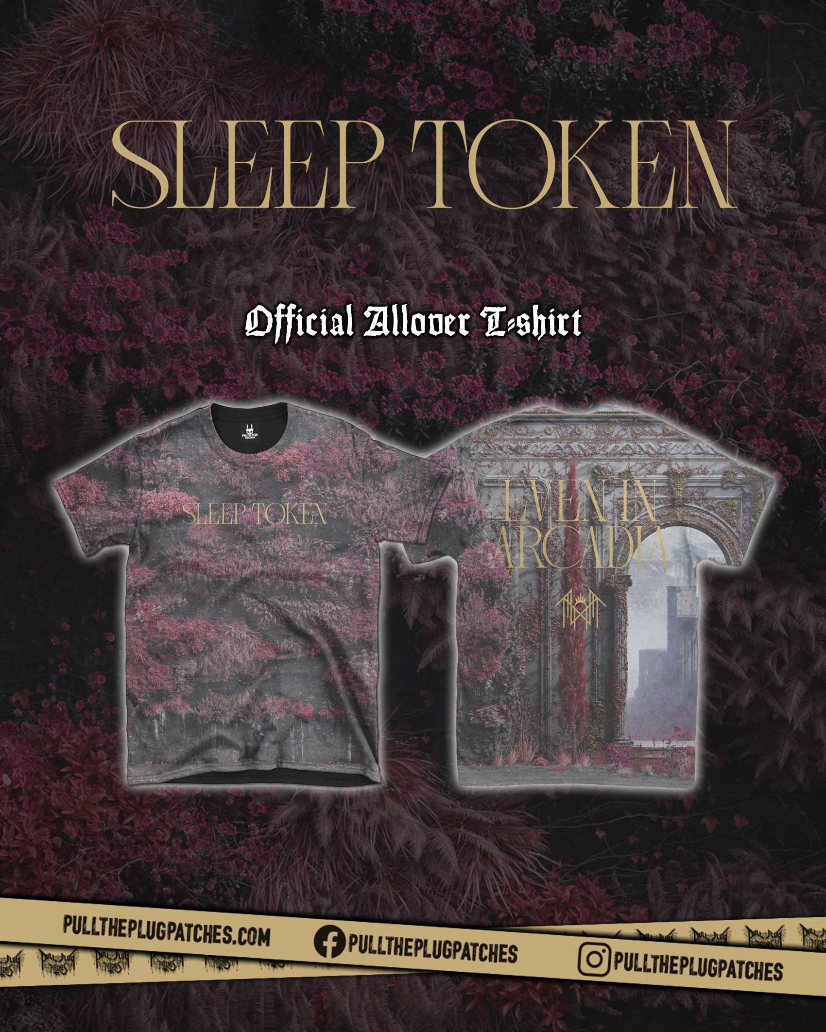 Sleep Token - Even In Arcadia - All-Over Shirt (Limited Edition