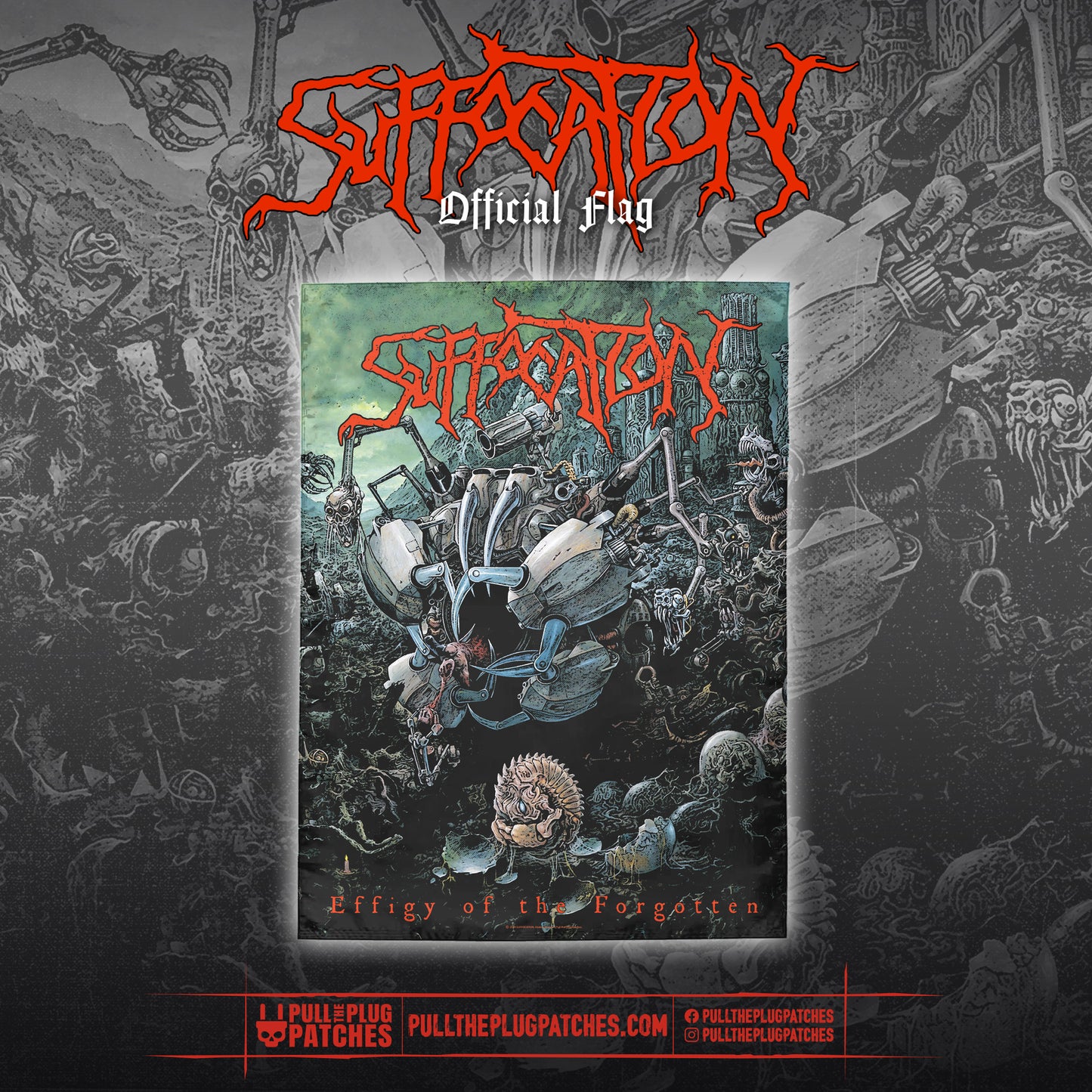 Suffocation - Effigy Of The Forgotten - Flag