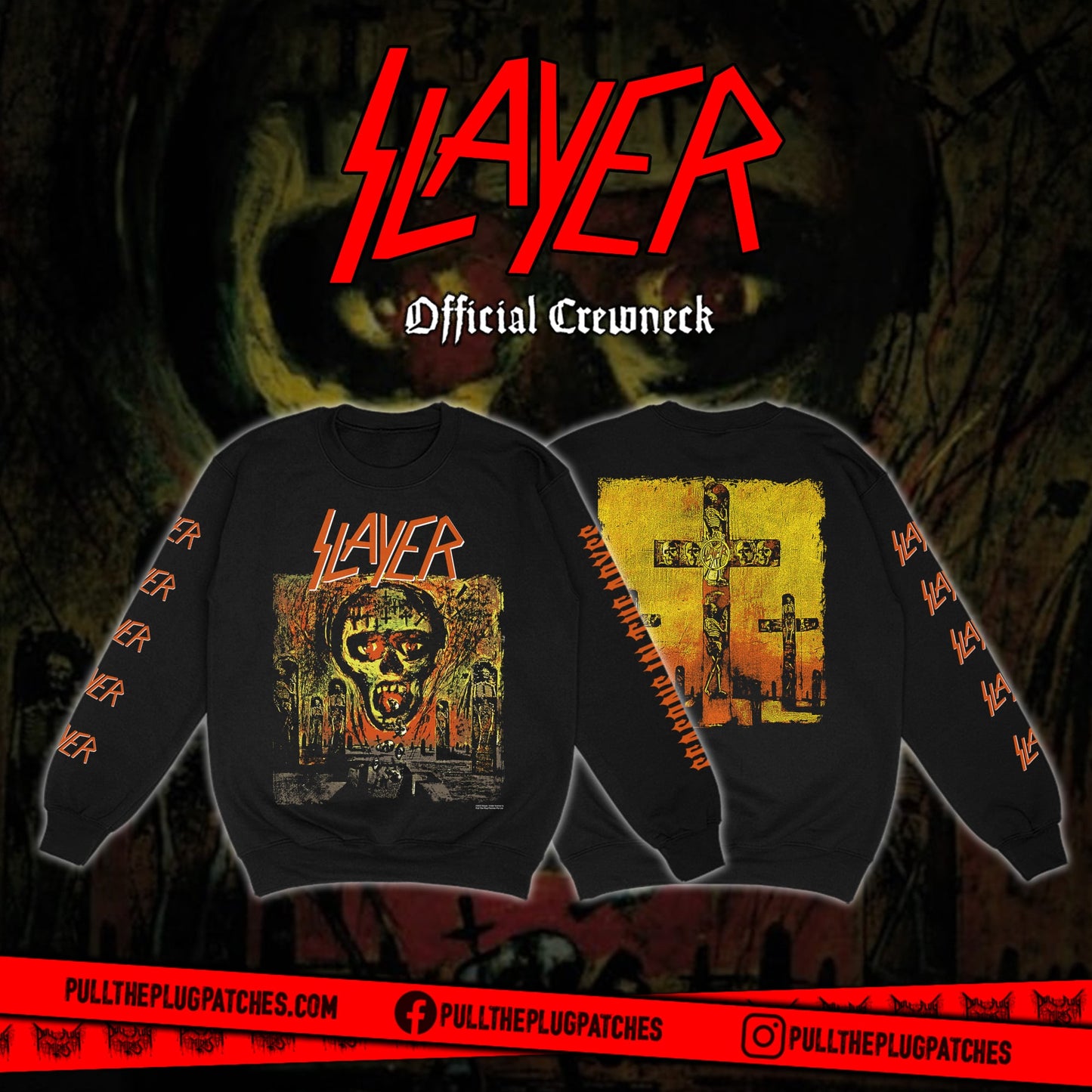 Slayer - Seasons In The Abyss - Crewneck Sweater