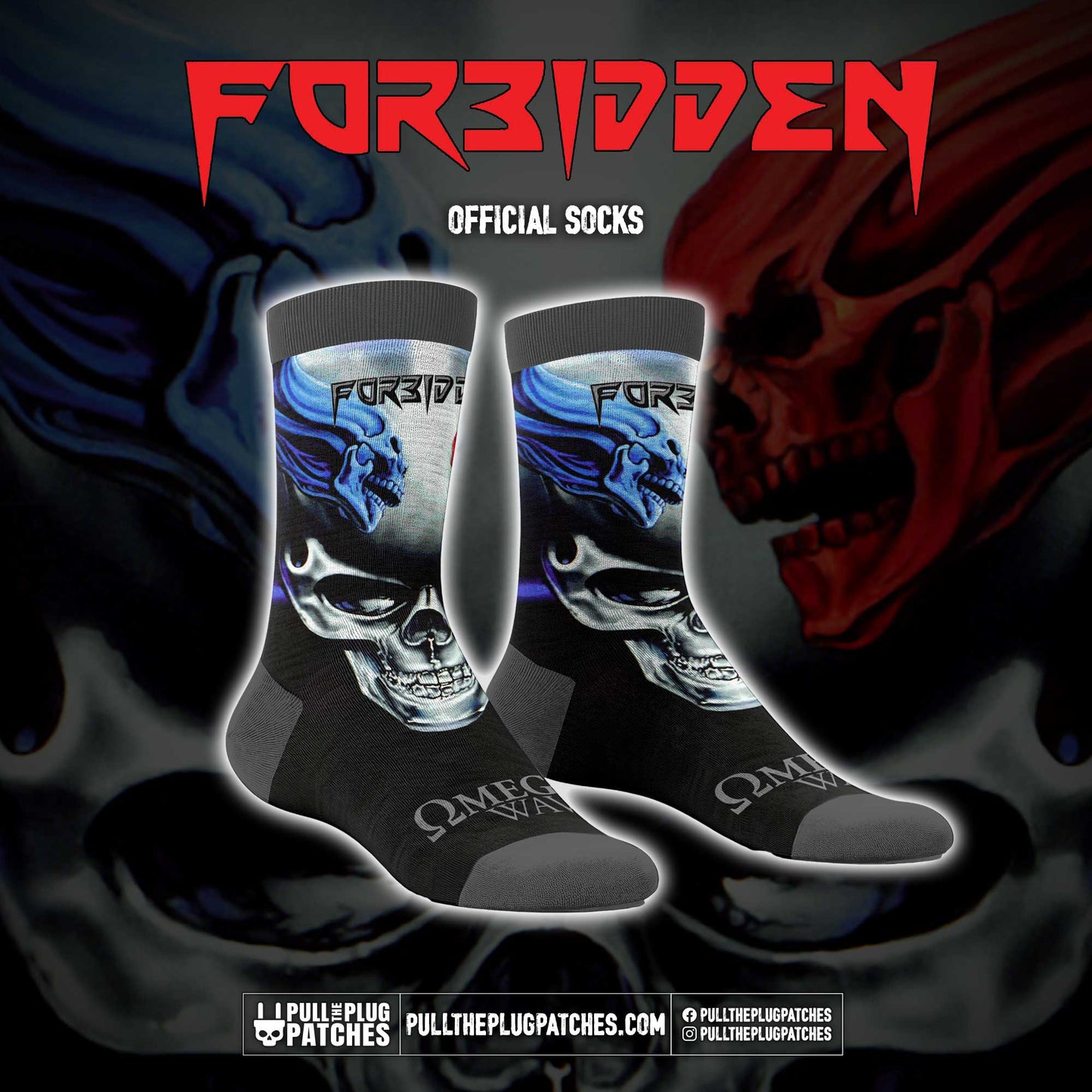 Forbidden - Omega Wave - Socks