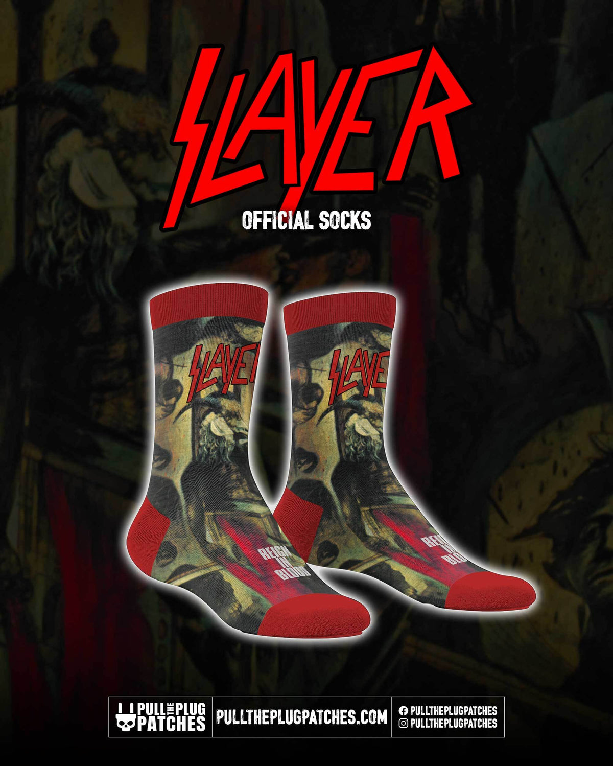 Slayer - Reign In Blood - Socks