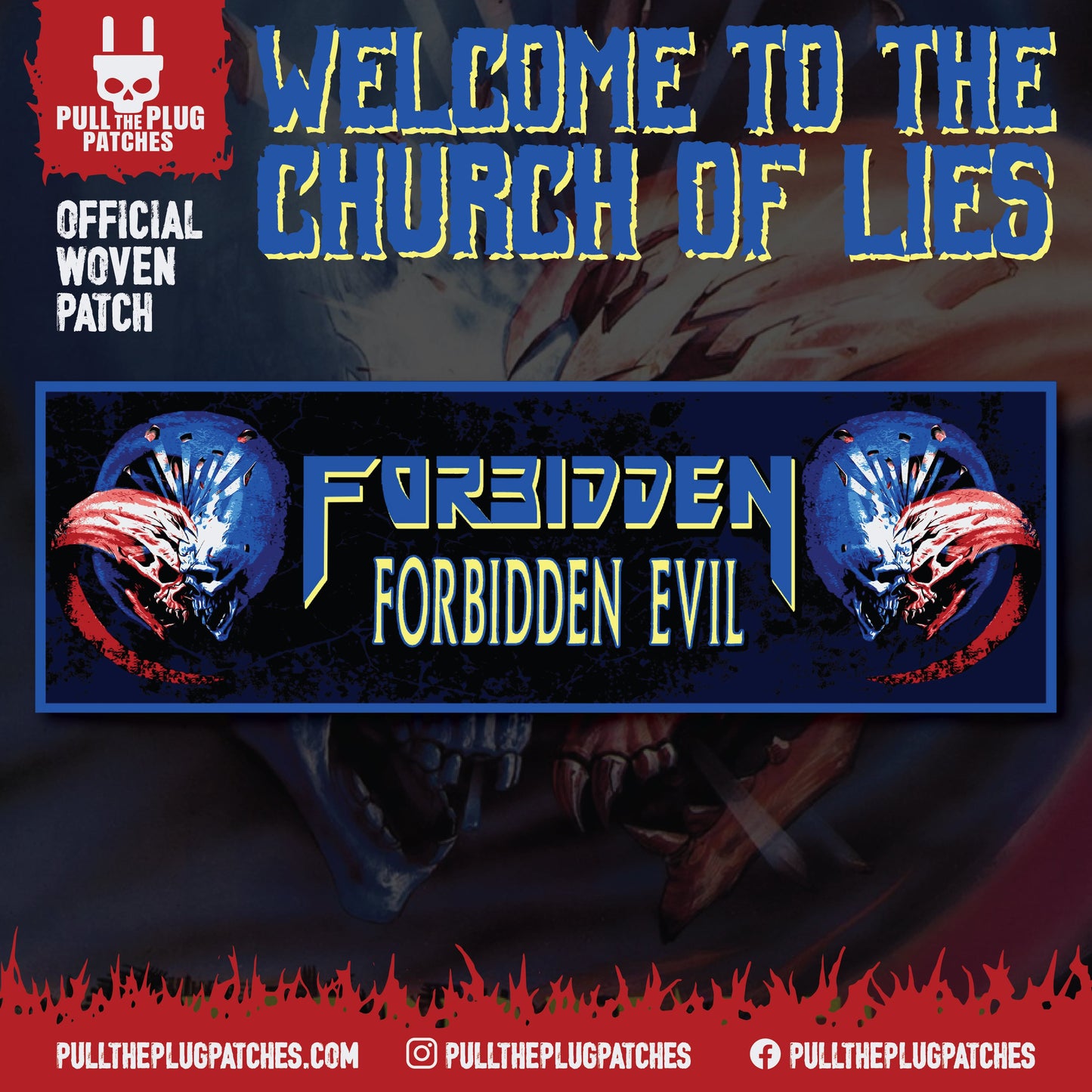 Forbidden - Forbidden Evil - Strip Patch