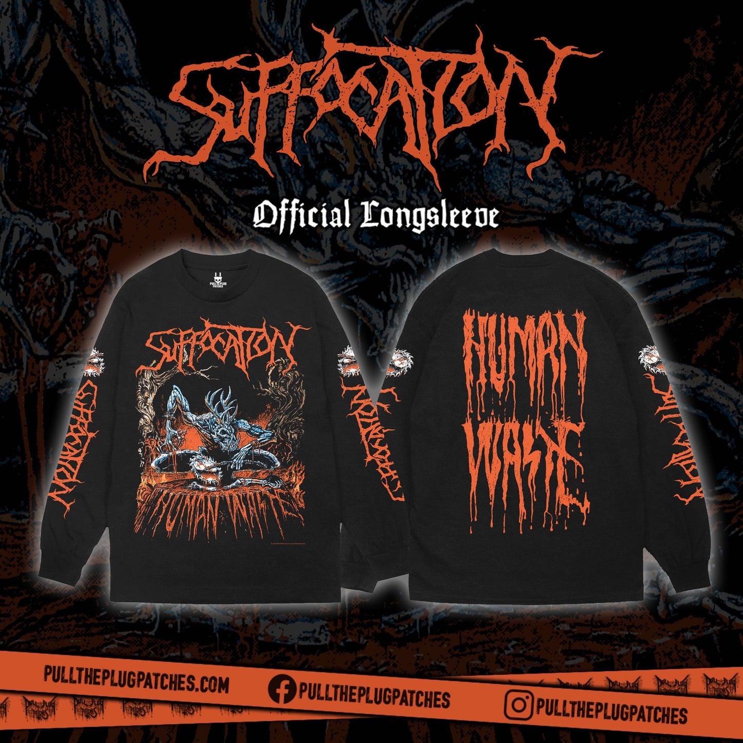 Suffocation - Human Waste - Longsleeve Shirt