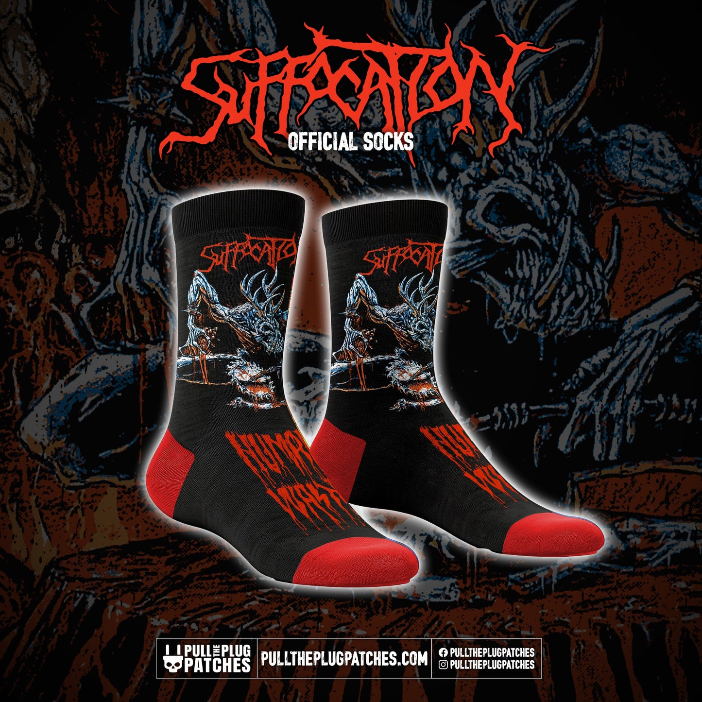 Suffocation - Human Waste - Socks