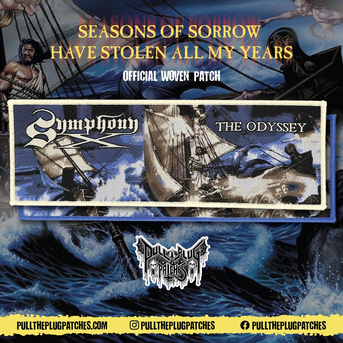 Symphony X - The Odyssey - Strip Patch