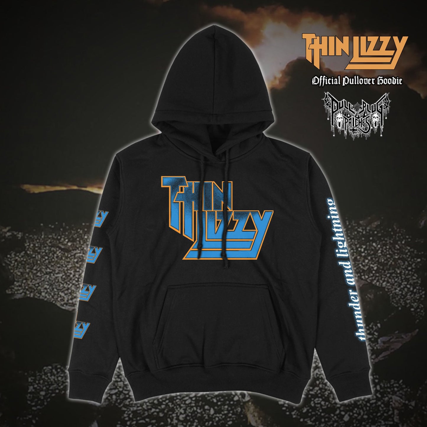 Thin Lizzy - Thunder and Lightning - Pullover Hoodie